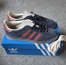 UK 8.5 - Adidas Originals Gazelle Indoor Legend Ink /Preloved Ruby