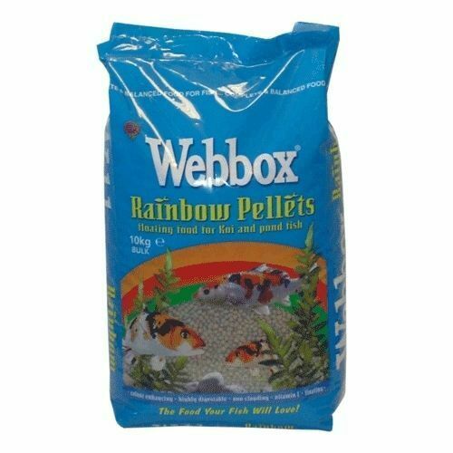 Webbox rainbow pellets for - for, koi