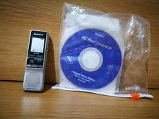 Sony ICD-P620 MP3 Mono Digital Voice Recorder Tested Working with instructions
