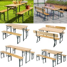 3pc Garden Folding Beer Table