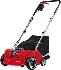 Einhell Electric Lawn Scarifier & Aerator 1200W 28 Litres Catch Bag 10m Cord Red