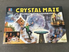 vintage Crystal maze time travel adventure MB board games 1991 tv escape series