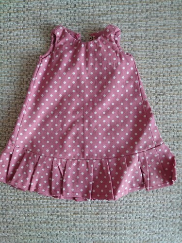 Pink drop waist dress - pink,