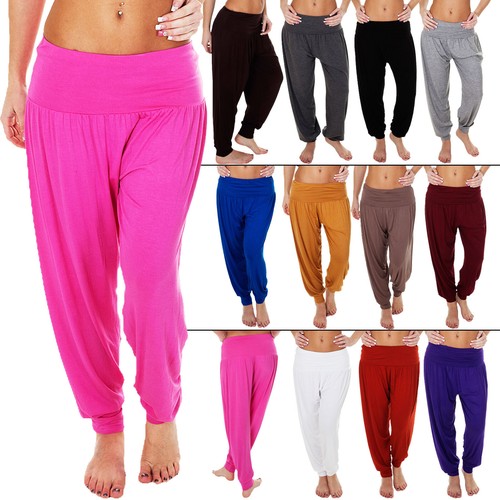 Women ladies harem trousers - women's,