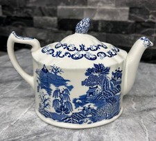 Masons Ringstons 75th Anniversary Blue & White Willow Pattern Teapot
