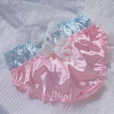 Sexy Girls Faux Satin Panties