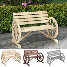 2 Seater Garden Bench Outdoor