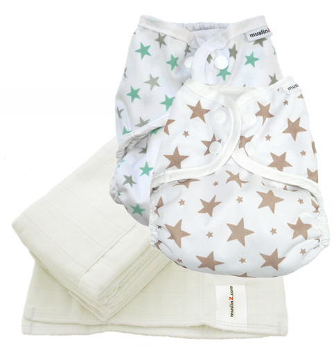Muslinz reusable cloth nappy - muslinz,