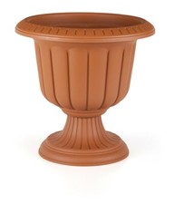 Plastic Round Garden Urn Plant