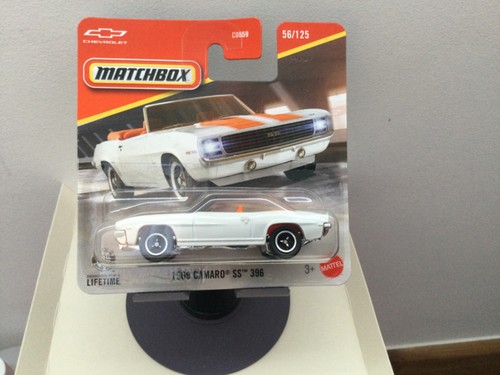 Matchbox 1969 camaro - ss, 396
