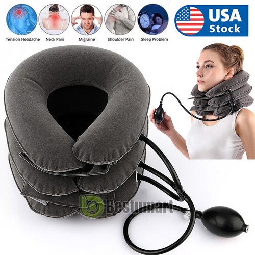 Inflatable air cervical - inflatable, neck