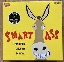 Smart Ass Board Game, Ages 12+, 2-6 Players, Think Fast-Talk First, Family, Xmas