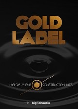 Big Fish Audio Gold Label: Hip-Hop & RnB DVD Sample Library WAV/REX/Apple Loops