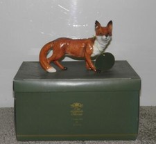 Vintage Country Life By Leonardo Fine China Fox Figure In Original Box