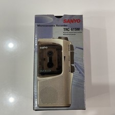 Sanyo Microcassette Recorder dictaphone