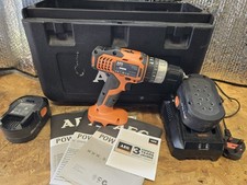 AEG BSB 14 G Cordless 14.4V Hammer Drill + 2 Batteries, Charger & Case + bits