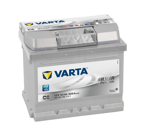 Varta vauxhall mazda - c6,