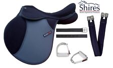 ADJUSTABLE PONY SADDLE KIT  14" Wide to Extra Wide Shires Hi Lite Synthetic