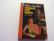 MISS AGATHA DOUBLES FOR DEATH  1948  H.L.V. FLETCHER   LOVELY HEIRESS  NEAR FINE