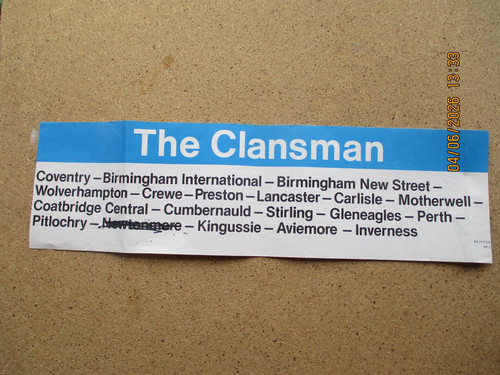 The clansman r window - clansman',