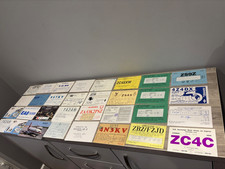 32 x Vintage QSL QSO Cards
