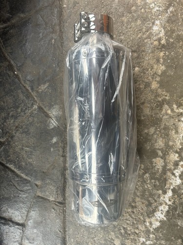 Full stainless steel exhaust - stainless,