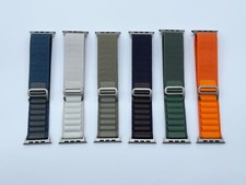 Genuine Apple Watch Ultra Alpine Loop Band 49mm 46mm 45mm - Natural Titanium