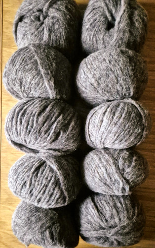 50g balls rowan brushed - 50g,