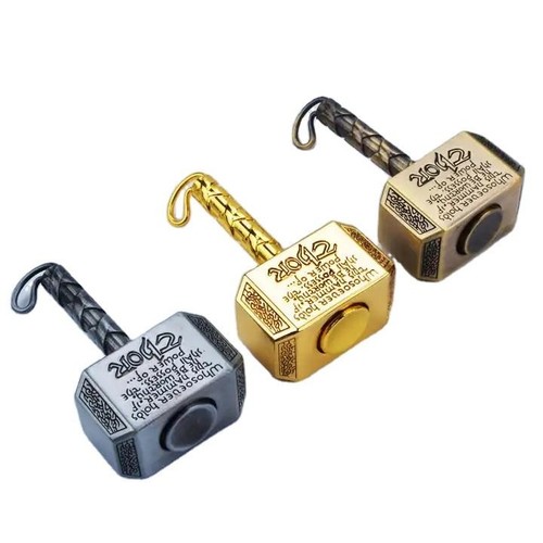 Metal thor hammer - metal, fidget