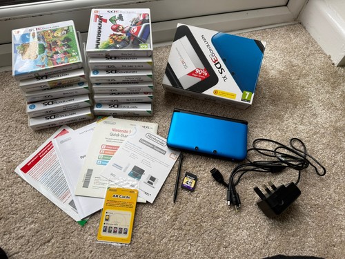 Nintendo 3ds blue black - 3ds,