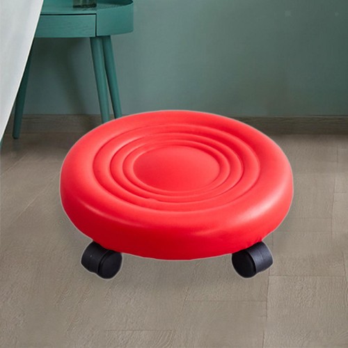 Swivel rolling low stool - rolling,