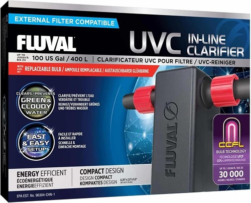 Fluval uvc line - uvc, in-line
