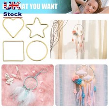 4pcs Wreath Decor Macrame Moon