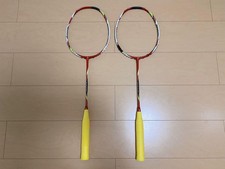 [Has repair history] 2 Yonex Arcsaber 11 rackets, with cracks