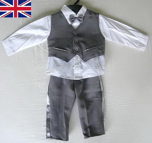 Baby boy outfit dark - dark, grey