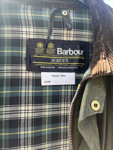 Barbour border wax jacket - barbour,