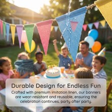 Waterproof Triangle Flags