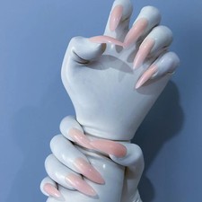 Latex Rubber Sexy Short Gloves