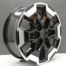 NISSAN NAVARA D40 NP300 18" ALLOY WHEEL RIM BLACK DIAMOND CUT OEM GENUINE X1