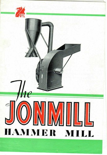 Vintage jonmill hammer mill - jonmill,