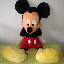 Walt Disney World Mickey Mouse Plush Soft Toy - Disneyland - Big Ears And Feet