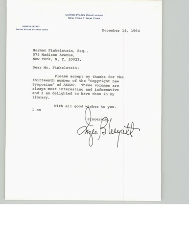 Judge inzer wyatt signed - judge, b