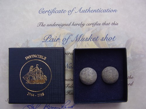 Flintlock double musket balls - flintlock,