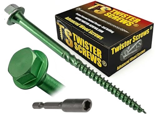 Twisterscrews hex head wood - hex,