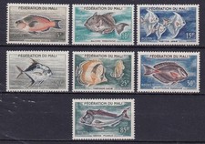 MALI #2-8 MNH COMPLETE SET OF FISH