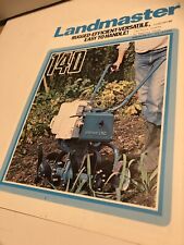 LANDMASTER 140 L140 Rotovator  Original Uncirculated 1980s Sales Brochure