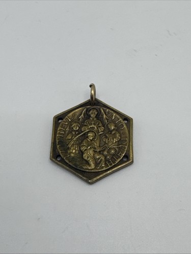 Vintage religious medal - vintage,
