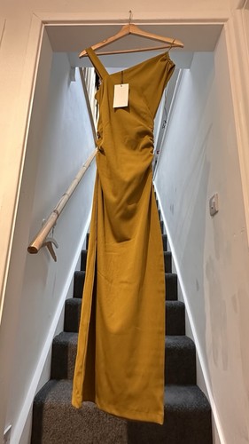 Zara olive green asymmetric