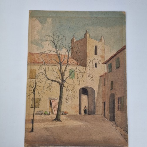 Antique watercolour study - antique,