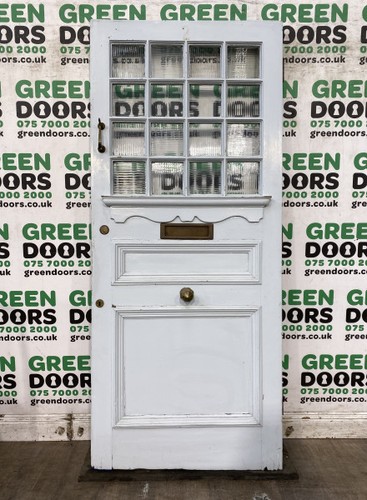 Edwardian wooden front - edwardian, door
